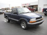 2000 Indigo Blue Metallic Chevrolet S10 LS Regular Cab #40756291