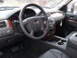 2011 Chevrolet Silverado 3500HD LTZ Crew Cab 4x4 Dually Ebony Interior