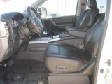 2008 Nissan Titan Pro-4X Crew Cab 4x4 Charcoal Interior