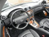 2008 Mercedes-Benz CLK 350 Cabriolet Black Interior
