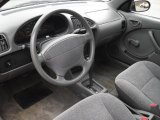 2001 Chevrolet Metro LSi Gray Interior
