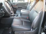 2011 GMC Sierra 3500HD SLT Crew Cab 4x4 Dually Ebony Interior