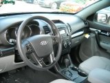 2011 Kia Sorento LX V6 AWD Gray Interior