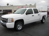 2011 Summit White Chevrolet Silverado 1500 LS Crew Cab #40756363