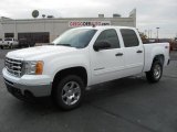 2011 Summit White GMC Sierra 1500 SLE Crew Cab 4x4 #40756364