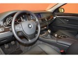 2011 BMW 5 Series 535i Sedan Black Interior