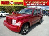 2008 Inferno Red Crystal Pearl Jeep Liberty Sport #40756622
