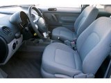 2001 Volkswagen New Beetle GL Coupe Light Grey Interior