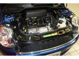 2007 Mini Cooper S Hardtop 1.6 Liter Turbocharged DOHC 16V VVT 4 Cylinder Engine