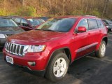 2011 Inferno Red Crystal Pearl Jeep Grand Cherokee Laredo X Package 4x4 #40756702