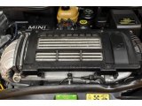2005 Mini Cooper S Convertible 1.6 Liter Supercharged SOHC 16-Valve 4 Cylinder Engine