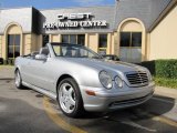 2001 Brilliant Silver Metallic Mercedes-Benz CLK 430 Cabriolet #40756438