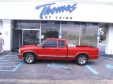 2001 Victory Red Chevrolet S10 LS Extended Cab #40756441