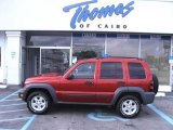 2006 Inferno Red Pearl Jeep Liberty Sport #40756442