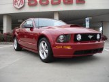 2008 Dark Candy Apple Red Ford Mustang GT Premium Coupe #40756452