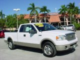 2007 Oxford White Ford F150 Lariat SuperCab #40756010