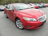 2010 Red Candy Metallic Ford Taurus Limited #40756219