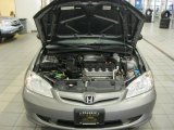 2004 Honda Civic LX Sedan 1.7L SOHC 16V VTEC 4 Cylinder Engine