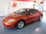 2008 Sunset Orange Pearlescent Mitsubishi Eclipse GS Coupe #40820478