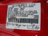 1995 Mustang Color Code for Rio Red - Color Code: E8