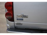 2009 Dodge Ram 3500 Big Horn Edition Quad Cab 4x4 Dually Marks and Logos