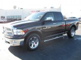 2011 Rugged Brown Pearl Dodge Ram 1500 Laramie Quad Cab #40820950