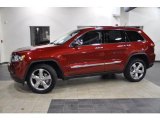 2011 Inferno Red Crystal Pearl Jeep Grand Cherokee Limited #40820772