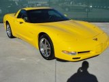 2002 Millenium Yellow Chevrolet Corvette Coupe #40820786