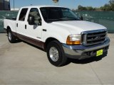 2000 Ford F250 Super Duty XLT Crew Cab Front 3/4 View
