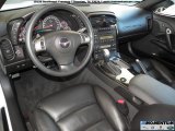 2009 Chevrolet Corvette Coupe Ebony Interior
