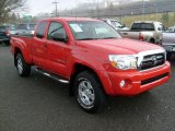 2007 Radiant Red Toyota Tacoma V6 TRD Access Cab 4x4 #40821234