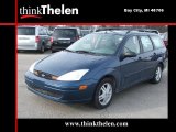 2000 Atlantic Blue Metallic Ford Focus SE Wagon #40821299