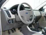 2008 Ford Focus S Sedan Medium Stone Interior