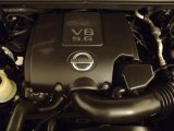2009 Nissan Armada SE 5.6 Liter DOHC 32-Valve CVTCS Flex-Fuel V8 Engine