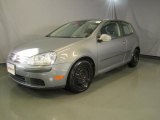 2008 Reflex Silver Metallic Volkswagen Rabbit 2 Door #40879524