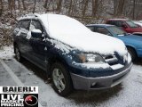 2004 Mystic Blue Pearl Mitsubishi Outlander XLS AWD #40878945