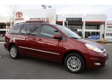 2008 Salsa Red Pearl Toyota Sienna Limited AWD #40878976