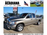 2007 Light Khaki Metallic Dodge Ram 1500 SLT Quad Cab #40879299