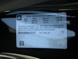 2011 Chevrolet Camaro LS Coupe Info Tag