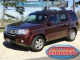 2009 Dark Cherry Pearl Honda Pilot EX-L #40879901