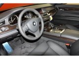 2011 BMW 7 Series 750Li Sedan Black Interior