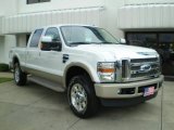 2008 Oxford White Ford F250 Super Duty King Ranch Crew Cab 4x4 #392527