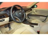 2010 BMW 3 Series 335i Sedan Beige Interior