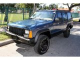 1994 Dark Montego Blue Pearl Metallic Jeep Cherokee Sport #40879362