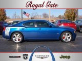 2009 Deep Water Blue Pearl Dodge Charger SRT-8 Super Bee #40879063