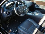 2011 Jaguar XJ XJL Jet Black/Ivory Interior