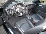 2008 Porsche 911 Turbo Cabriolet Black Interior