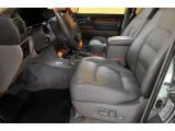 2001 Lexus LX 470 Gray Interior