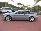 2004 Silver Grey Metallic BMW 6 Series 645i Convertible #40879102