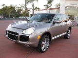 Titanium Metallic Porsche Cayenne in 2004